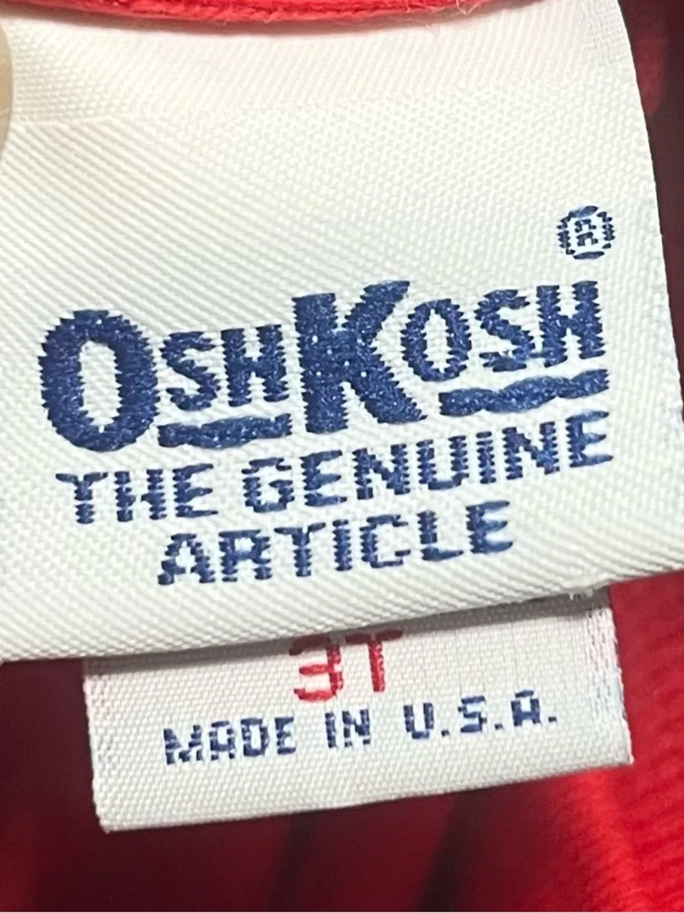 Vintage 90s OshKosh B’Gosh Farm Graphic Polo Shirt Size 3T Made in USA